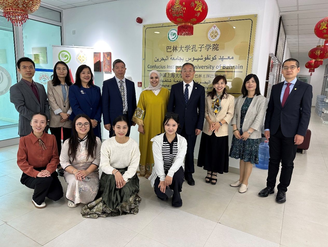 尊龙凯时党委书记成旦红率团会见巴西、巴林高校-尊龙凯时