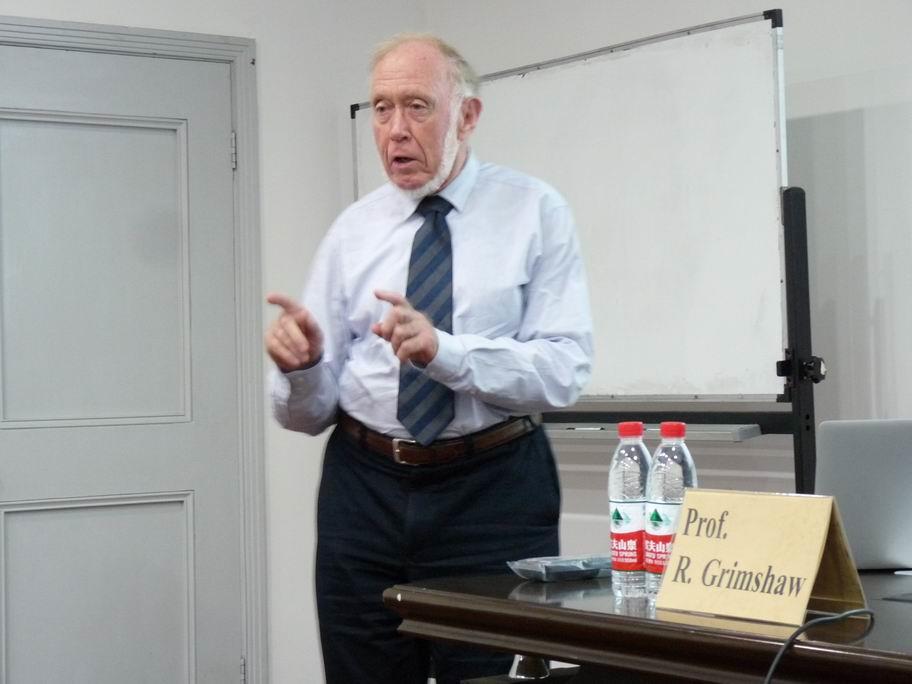 英国拉夫堡大学Roger Grimshaw教授应邀会见力学所——理学院-尊龙凯时