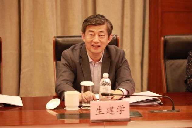 国家留学基金治理委员会生建学秘书长一行来校调研-尊龙凯时