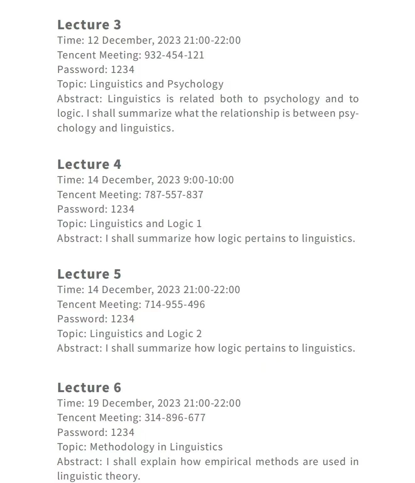 加拿大麦吉尔大学（McGill University）Brendan S. Gillon教授语言学专题系列讲座-尊龙凯时
